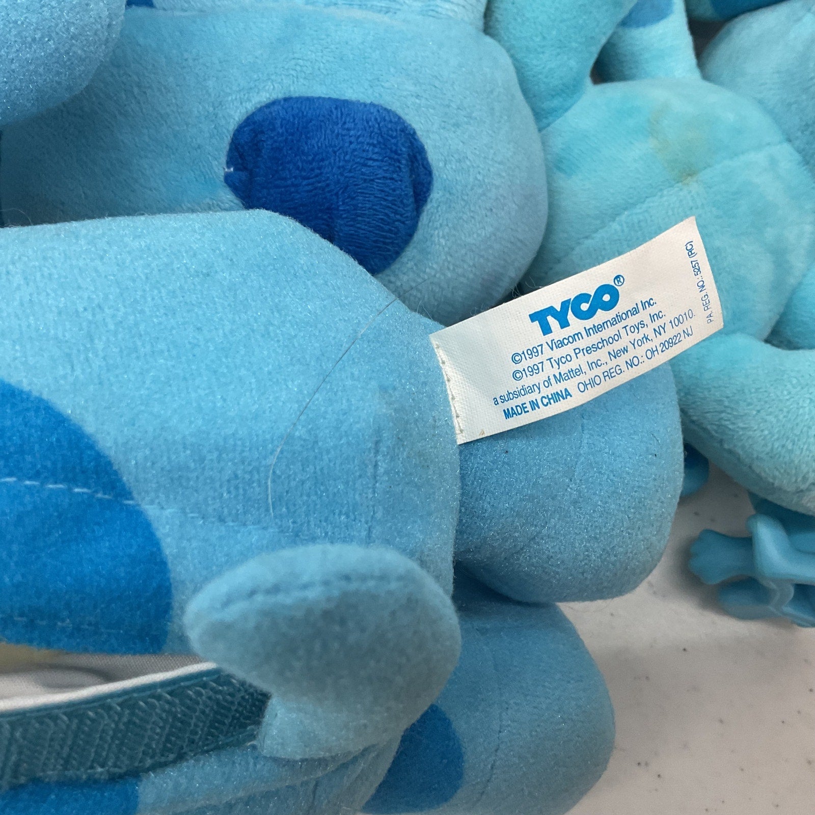 11+ LB Mixed Lot Blue's Clues Stuffed Animals Plush Misc Toys Preowned - Warehouse Toys