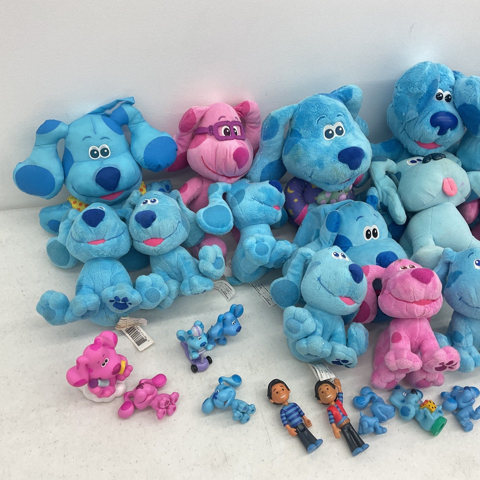11+ LB Mixed Lot Blue's Clues Stuffed Animals Plush Misc Toys Preowned - Warehouse Toys