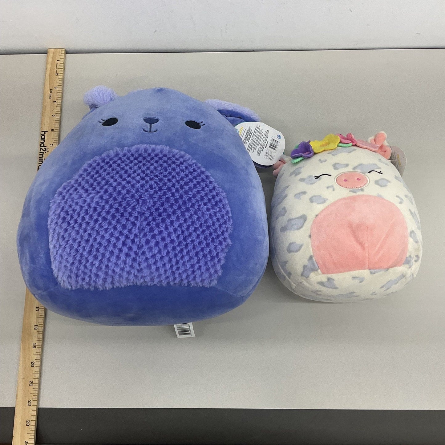 11 lbs LOT Squishmallows Character Soft Cuddly Plush Dolls Assorted Preowned - Warehouse Toys