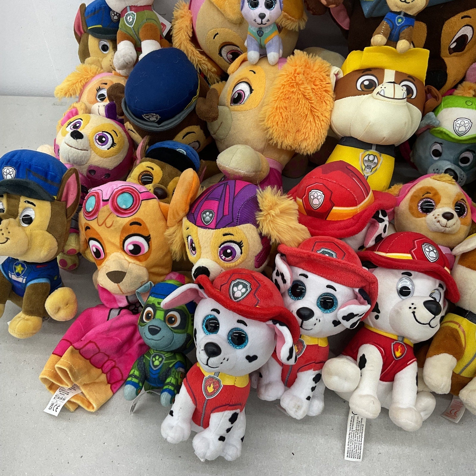 11 lbs Mixed Nickelodeon Paw Patrol Character Plush Dolls Preowned LOT TY - Warehouse Toys