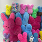 12 lbs Easter Holiday Peeps Bunny Chick Bunnies Chicks Plush Toys Preowned - Warehouse Toys