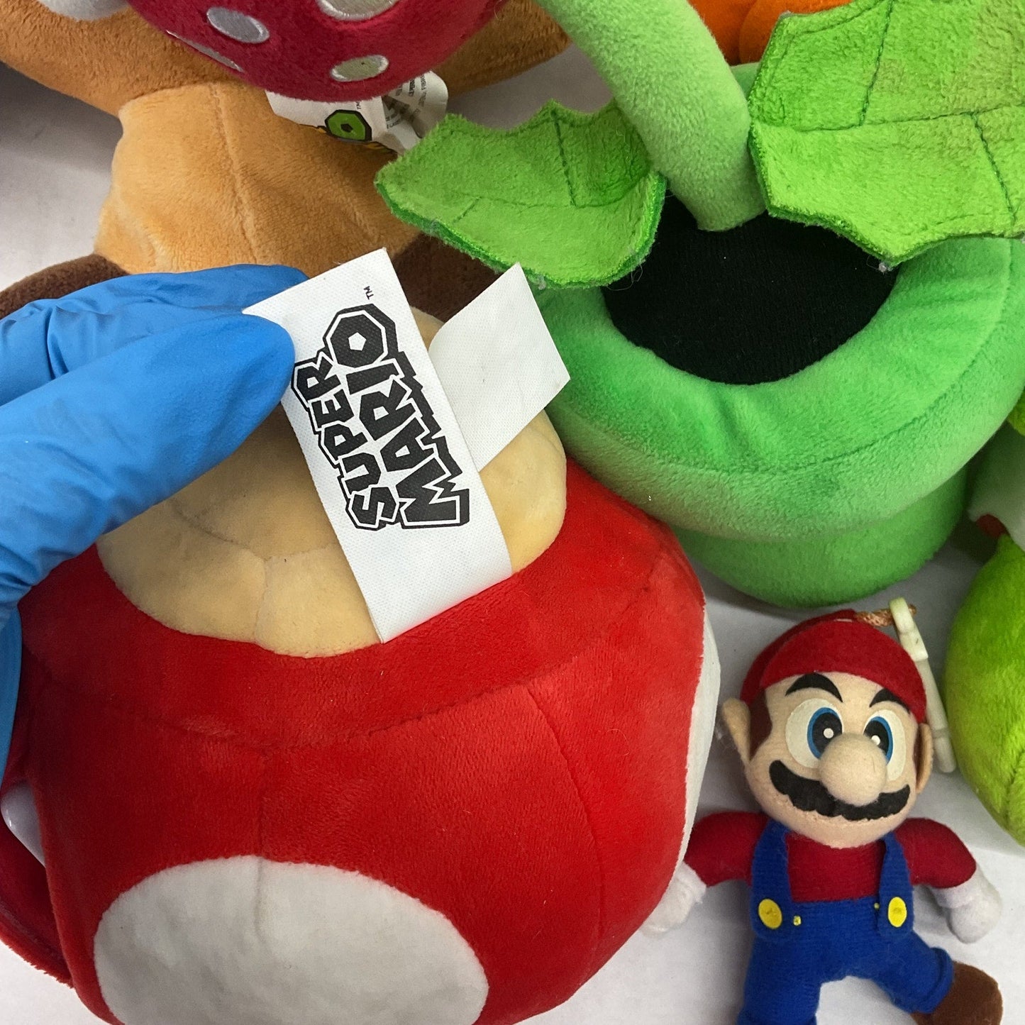 12 lbs Mixed Preowned LOT Nintendo Super Mario Bowser Goomba Kong Plush Dolls - Warehouse Toys