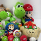 12 lbs Mixed Preowned LOT Nintendo Super Mario Bowser Goomba Kong Plush Dolls - Warehouse Toys