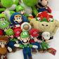 12 lbs Mixed Preowned LOT Nintendo Super Mario Bowser Goomba Kong Plush Dolls - Warehouse Toys