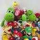 12 lbs Mixed Preowned LOT Nintendo Super Mario Luigi Yoshi Toad Plush Dolls - Warehouse Toys