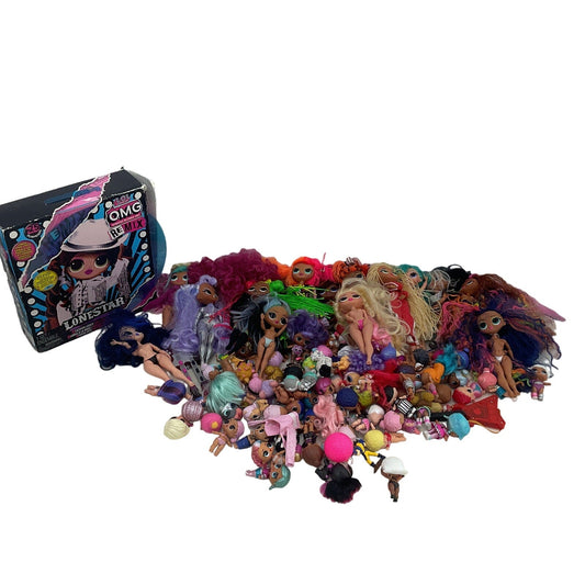 13 lb LOT LOL OMG Surprise MGA Preowned Fashion Dolls - Warehouse Toys