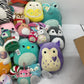 13 lbs Huge LOT Preowned Squishmallows Character Plush Dolls Disney Mushroom - Warehouse Toys