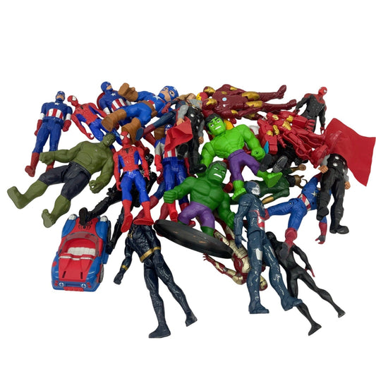 13 lbs Random Mixed Loose Action Figures Toys LOT Preowned DC Marvel & Others - Warehouse Toys