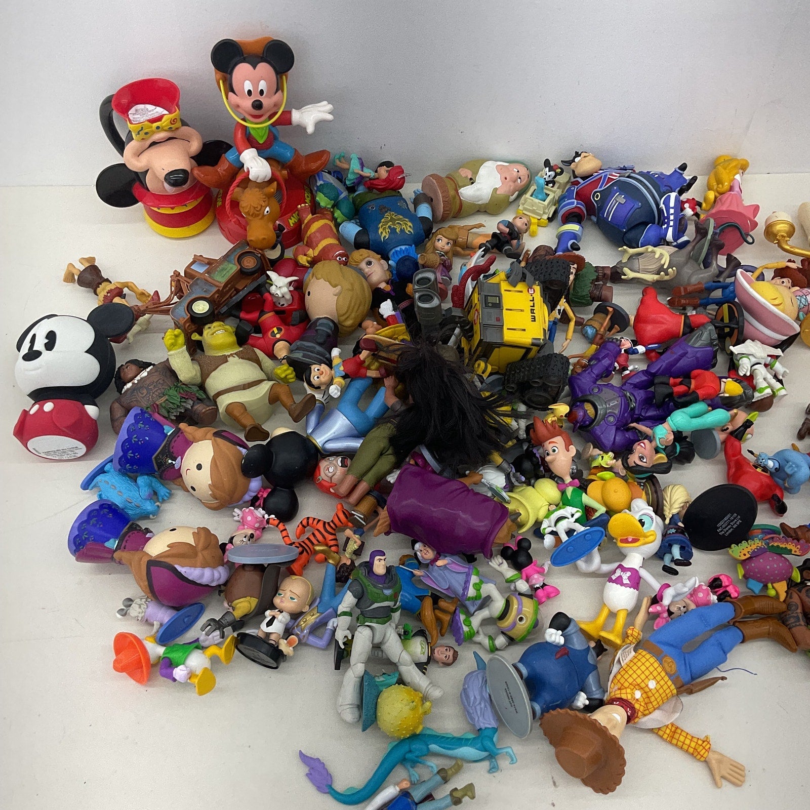 15 lbs Mixed Preowned LOT Disney & Others Character Figures Toys Cake Toppers - Warehouse Toys