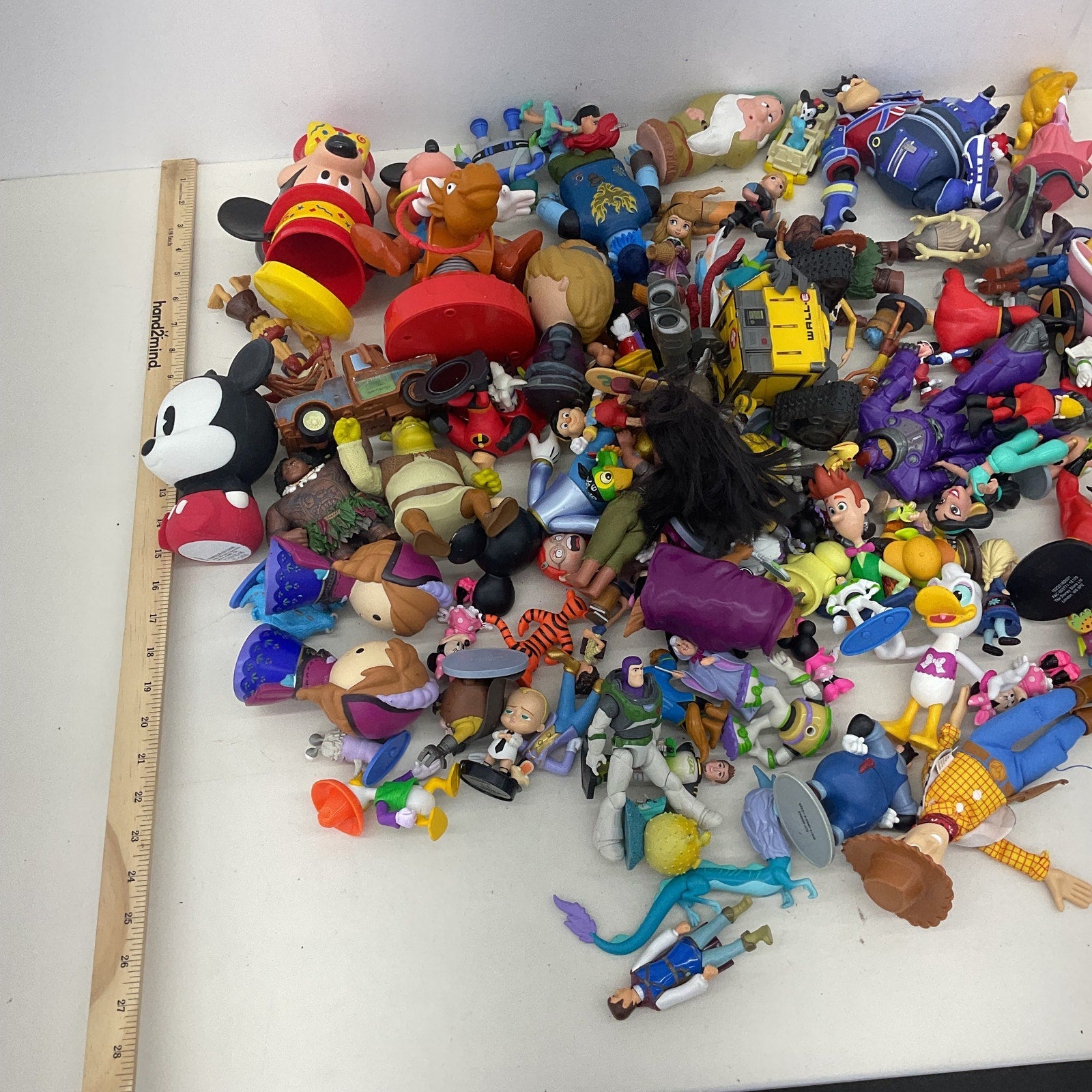 15 lbs Mixed Preowned LOT Disney & Others Character Figures Toys Cake Toppers - Warehouse Toys