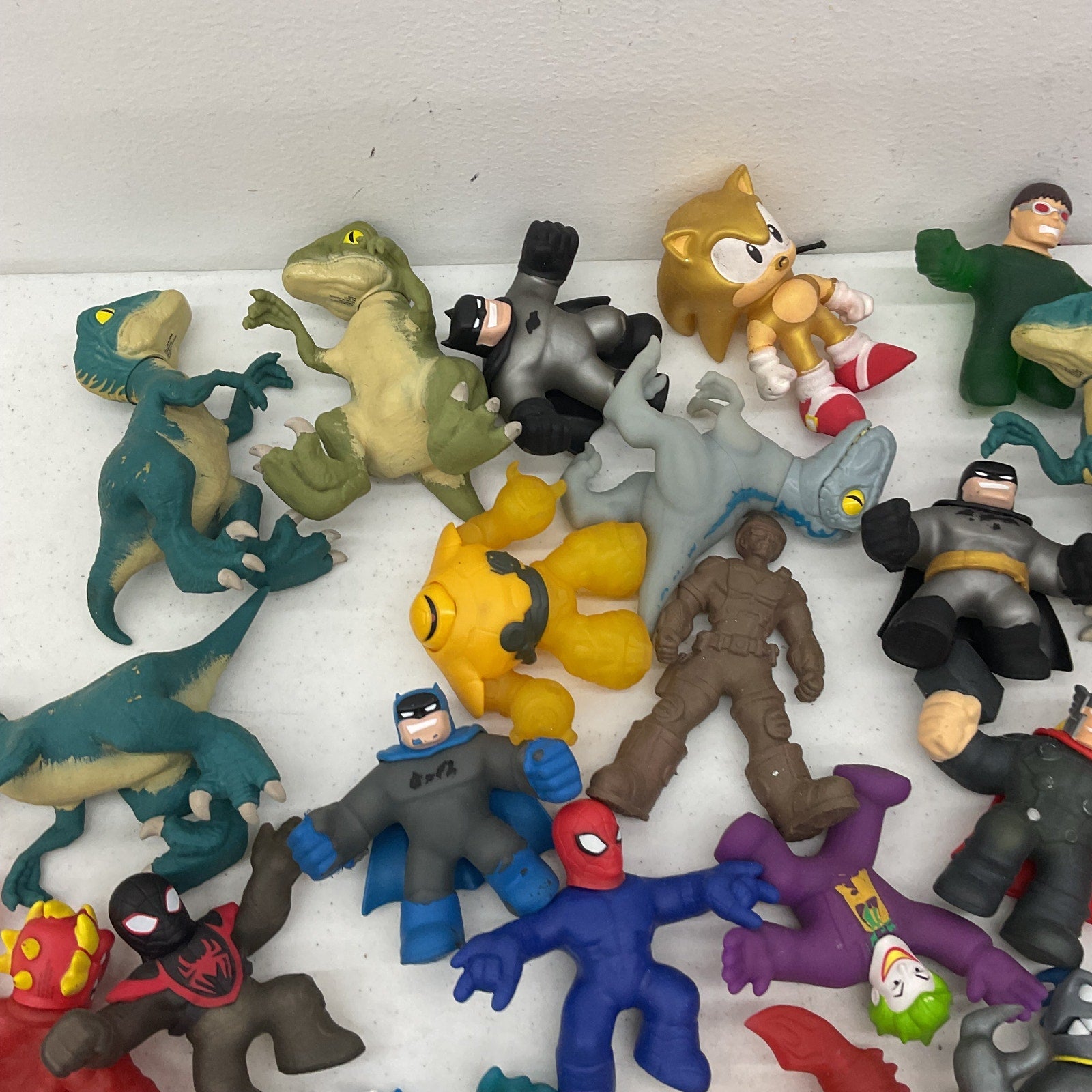 15 lbs Preowned Goo Jit Zu & Others Stretchy Blob Filled Action Figures Toys - Warehouse Toys