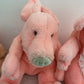 Vintage Preowned LOT 1980s Pink Rich's Priscilla Pig Frisco Hog Stuffed Animals