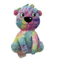 2 Scoops Cute Large Rainbow Swirl Cuddly Puppy Dog Plush - Warehouse Toys