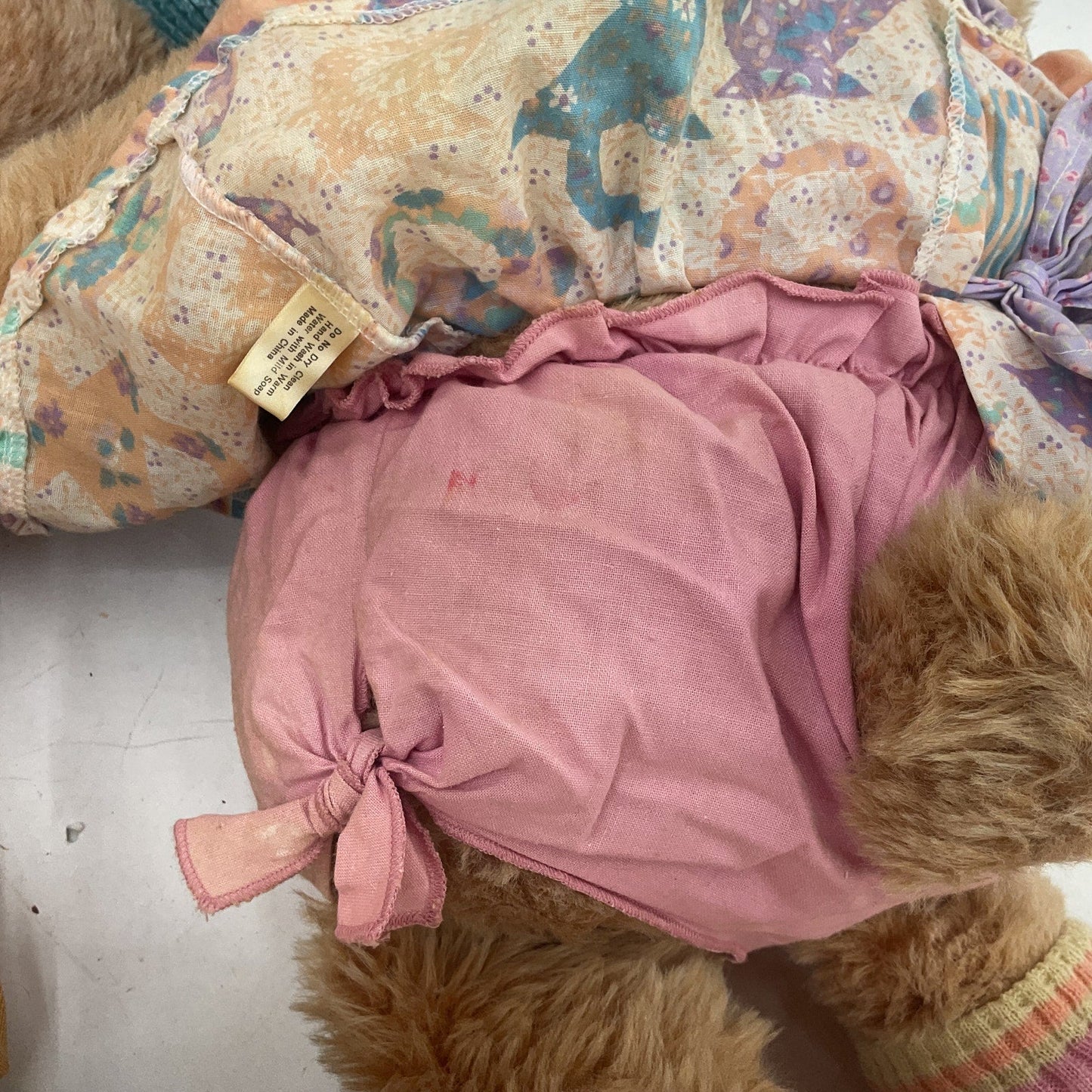 2 Vintage Dudley Furskins Xavier Roberts Hattie the Pie Maker Pre - Owned - Warehouse Toys