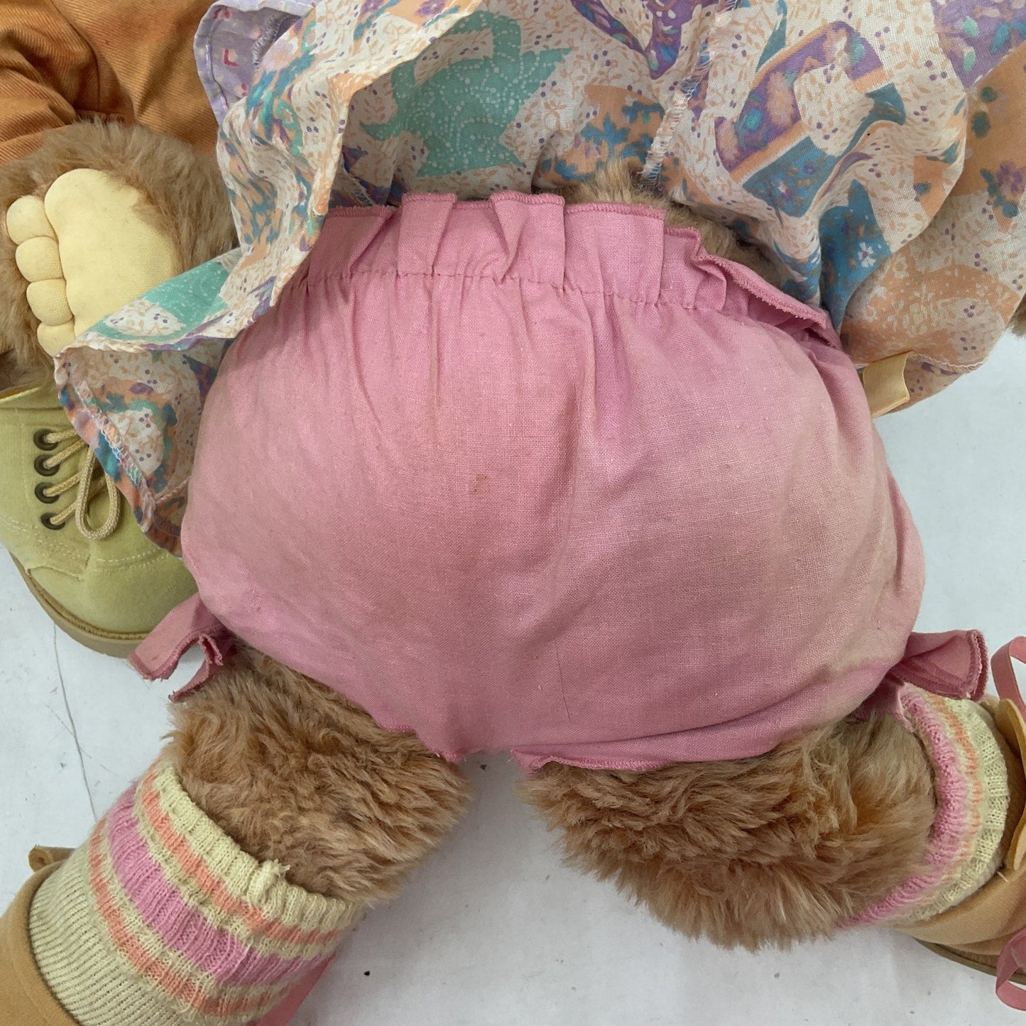 2 Vintage Dudley Furskins Xavier Roberts Hattie the Pie Maker Pre - Owned - Warehouse Toys