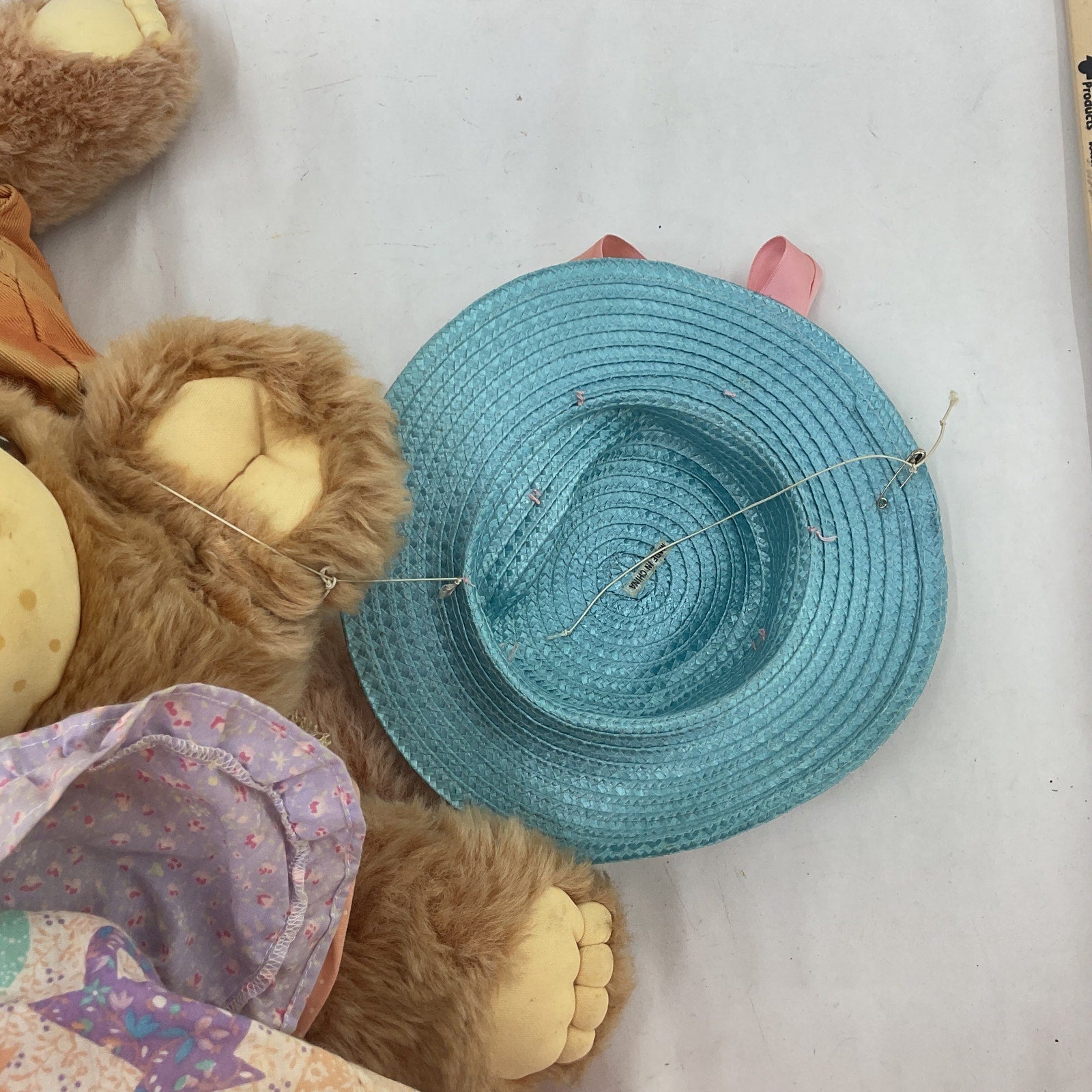 2 Vintage Dudley Furskins Xavier Roberts Hattie the Pie Maker Pre - Owned - Warehouse Toys