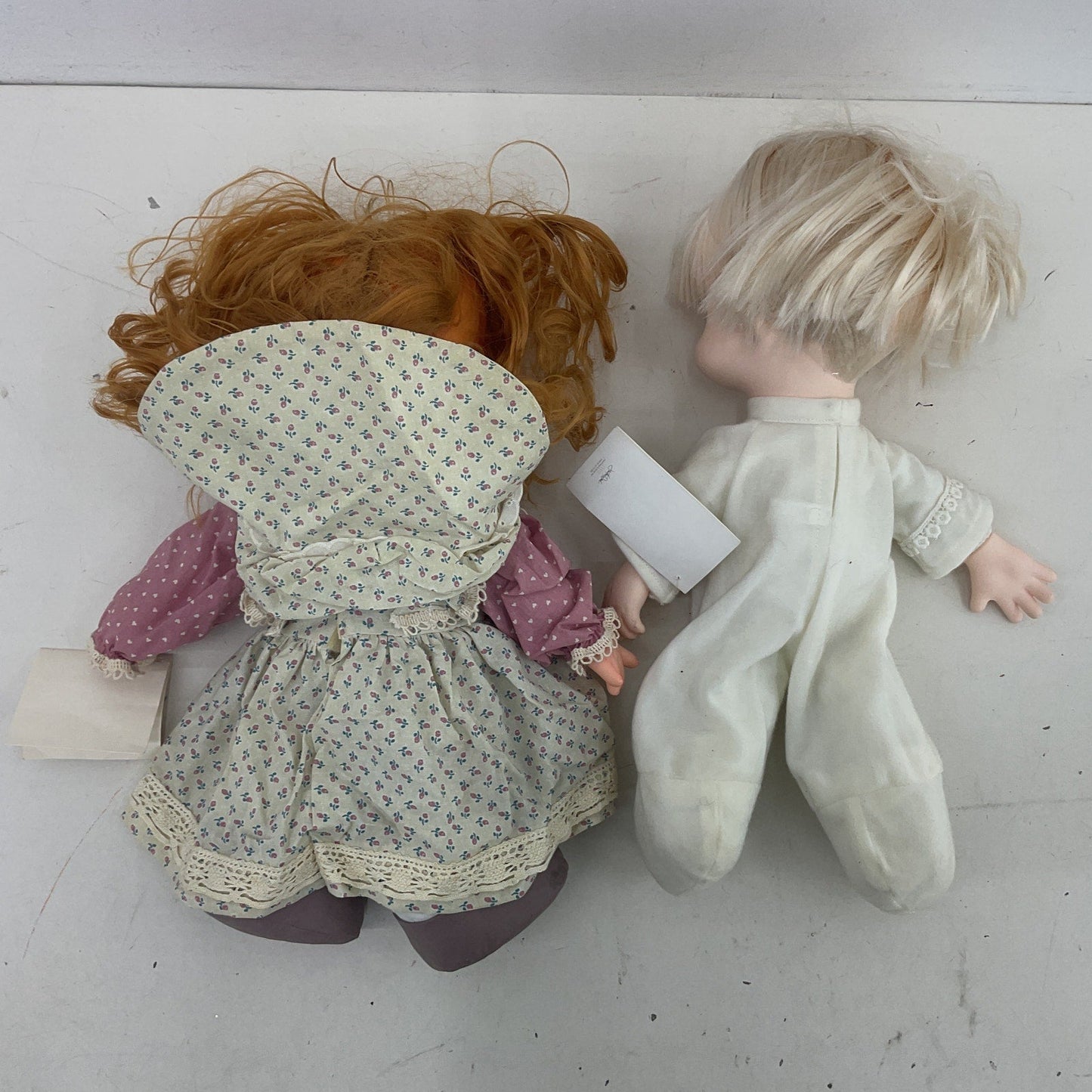 2 Vintage The Precious Moments Sam Butcher Artist Dolls - Preowned - Warehouse Toys