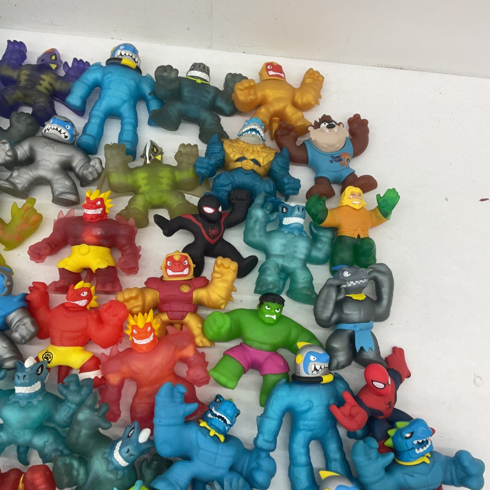 20 lbs Preowned Goo Jit Zu & Others Stretchy Blob Filled Action Figures Toys - Warehouse Toys