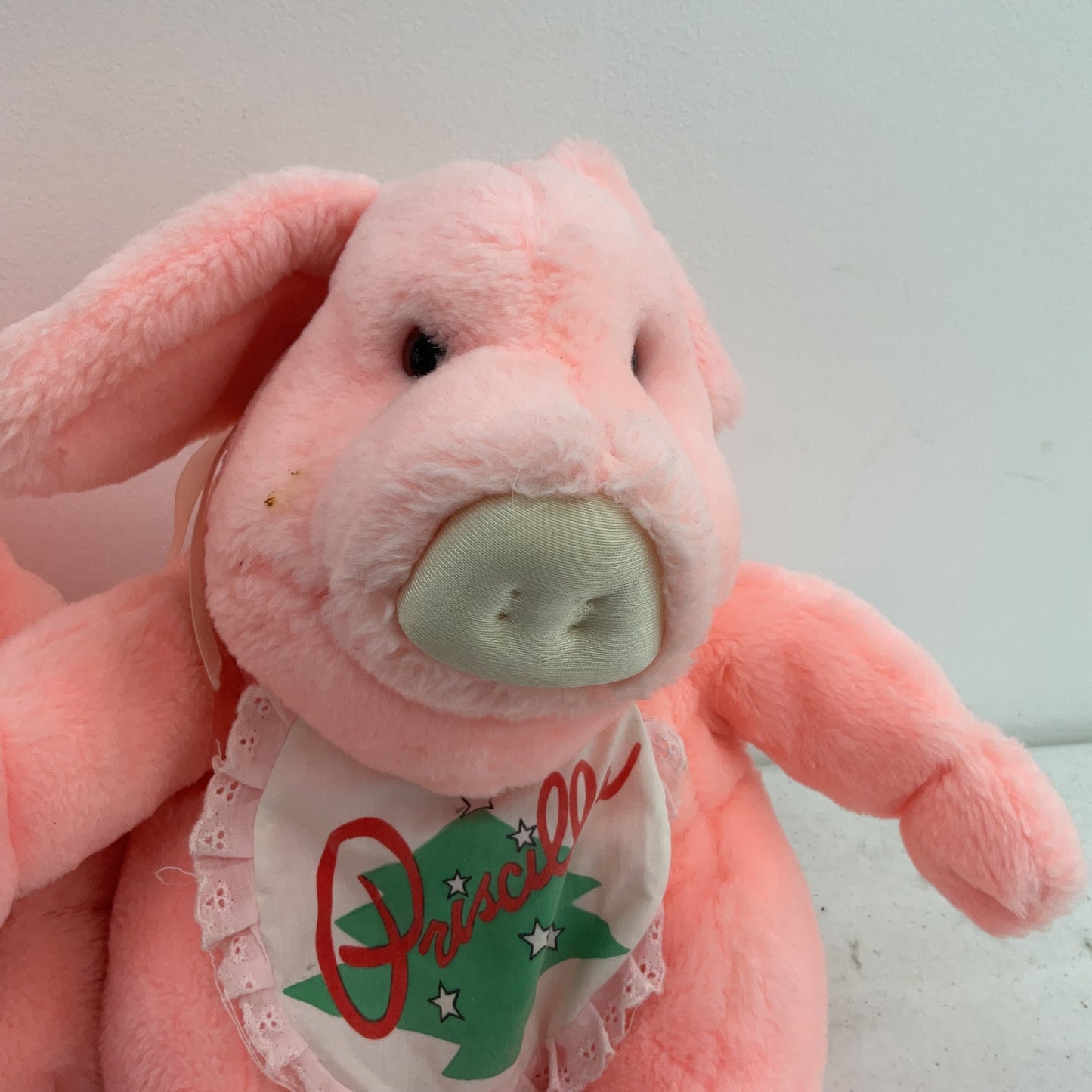 Vintage Preowned LOT 1980s Pink Rich's Priscilla Pig Frisco Hog Stuffed Animals