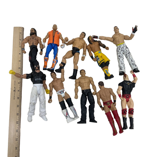WWE WWF WCW Wrestling Wrestler Action Figures Toys Used Mixed Loose