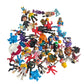 2lb Mixed Lot of Assorted Figure Toys PLAYMOBIL Pokemon Sonic Mattel MUSCLE Men - Warehouse Toys