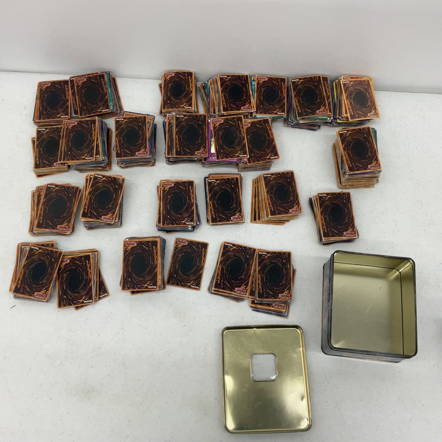 3+ lbs Assorted Mixed YuGiOh Anime Collectible Playing Trading Cards Preowned - Warehouse Toys