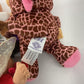 3 Small CPK Cabbage Patch Kids Soft Body Plush Baby Dolls Newborn Cheetah Suit - Warehouse Toys