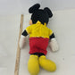 Worlds of Wonder WOW Vintage 80s Talking Mickey Mouse Plush Doll UNTESTED