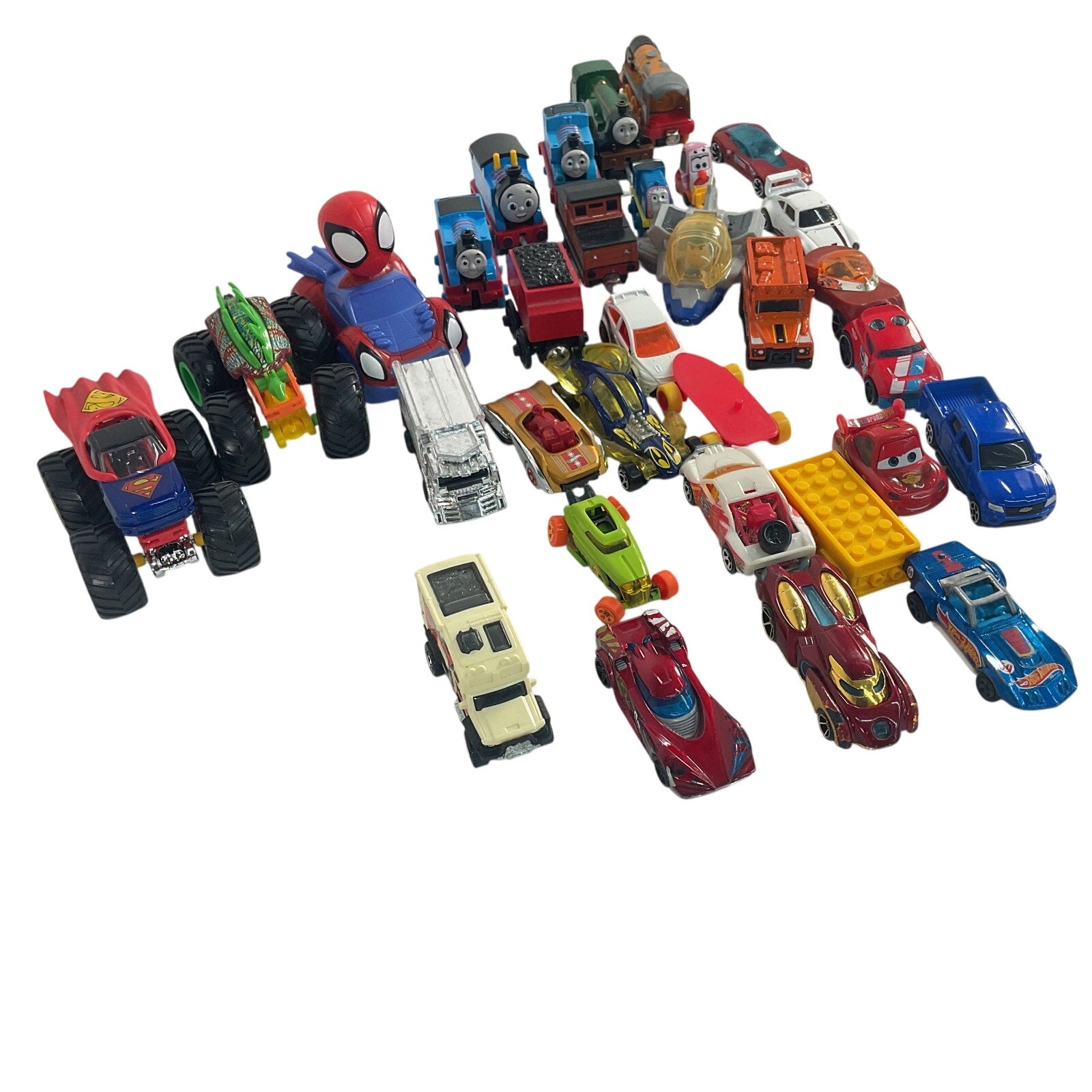3lb Mixed Lot of Toy Cars Vehicles Assorted Hot Wheels Mattel Pre - Owned - Warehouse Toys