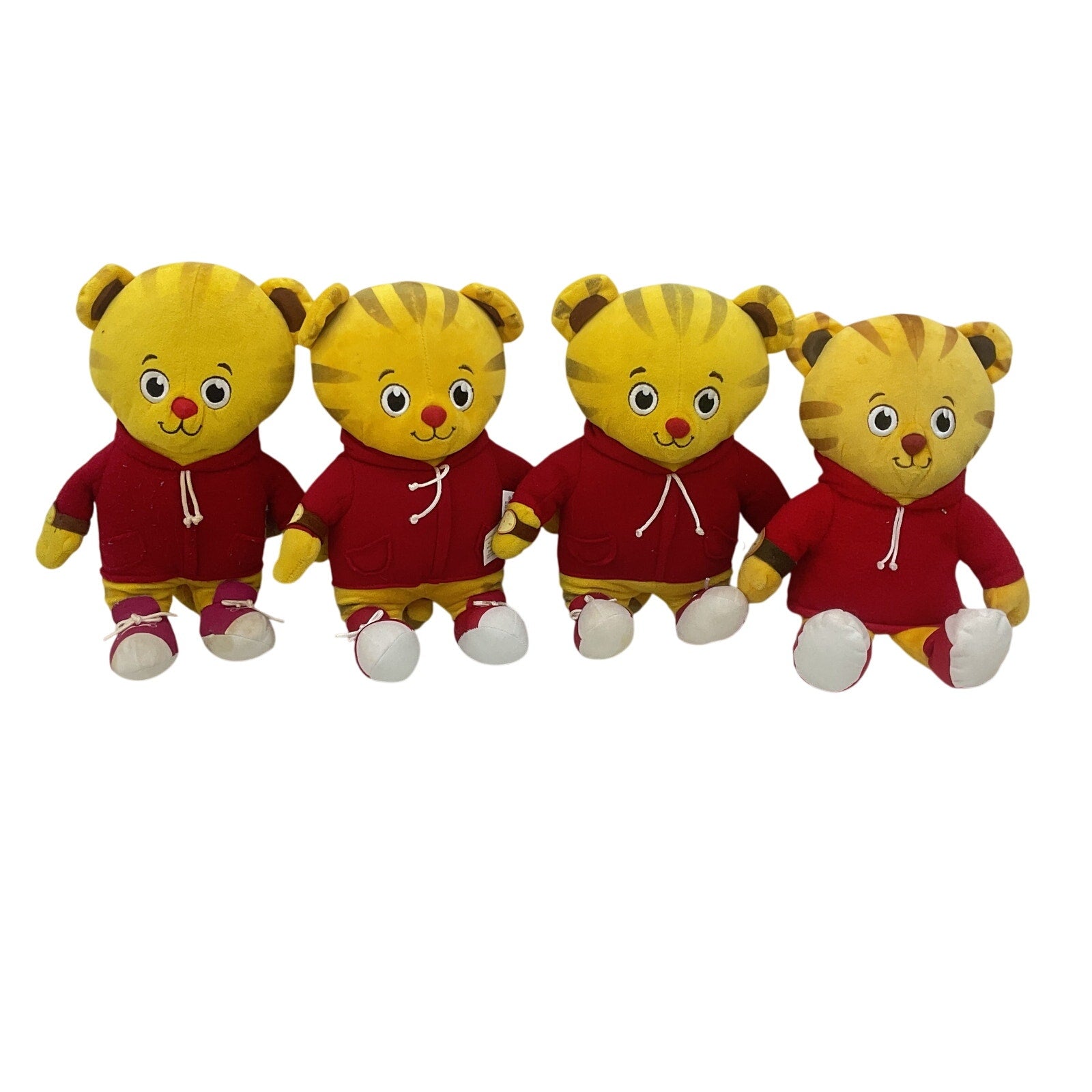 4 Kohl's Cares Daniel Tiger's Neighborhood Multicolor Stuffed Animal Preowned - Warehouse Toys