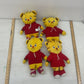 4 Kohl's Cares Daniel Tiger's Neighborhood Multicolor Stuffed Animal Preowned - Warehouse Toys