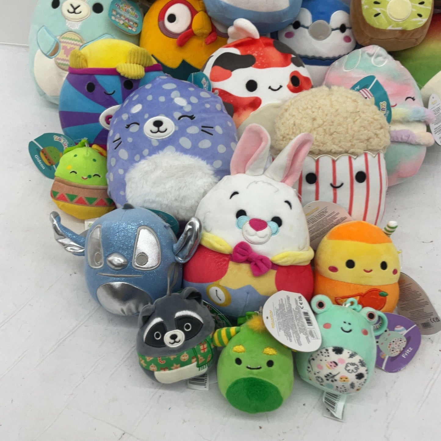 5 lb LOT Mix Squish Mallows Plushies Cute Preowned - Warehouse Toys