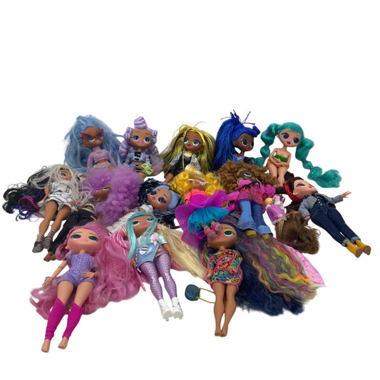 5 lbs LOT MGA LOL OMG Surprise Big Lil Sistas Play Fashion Dolls Preowned - Warehouse Toys