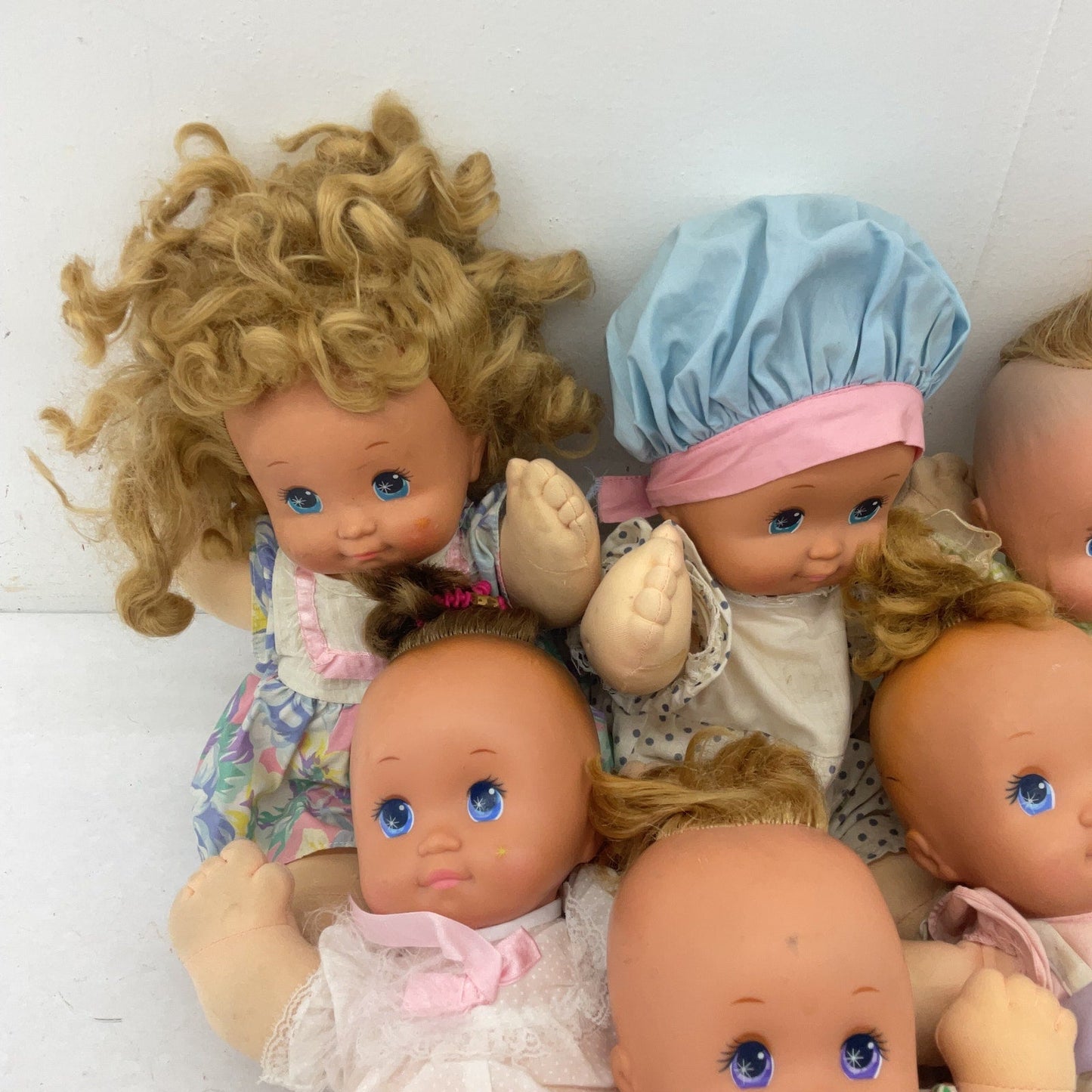 5 lbs Vintage Mattel Magic Nursery & Others Baby Play Dolls Preowned LOT 80s 90s - Warehouse Toys