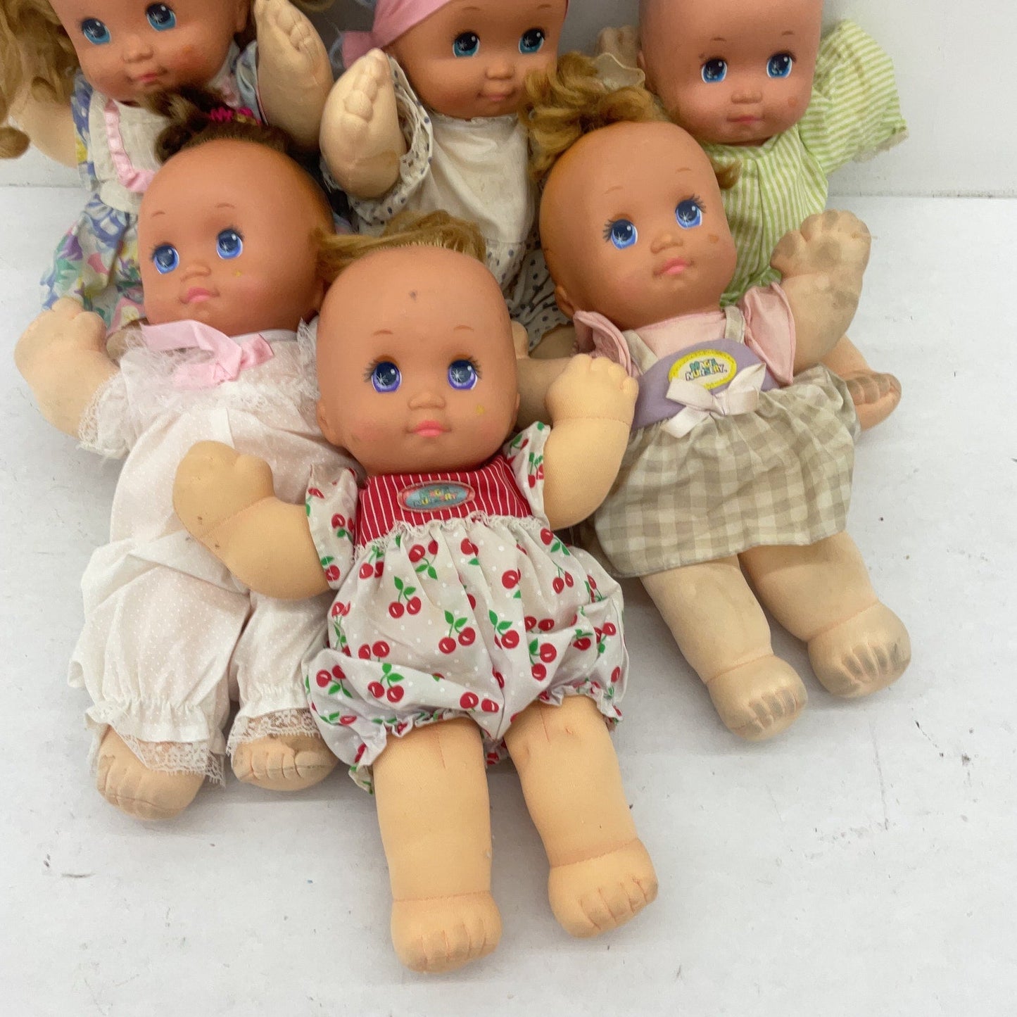 5 lbs Vintage Mattel Magic Nursery & Others Baby Play Dolls Preowned LOT 80s 90s - Warehouse Toys