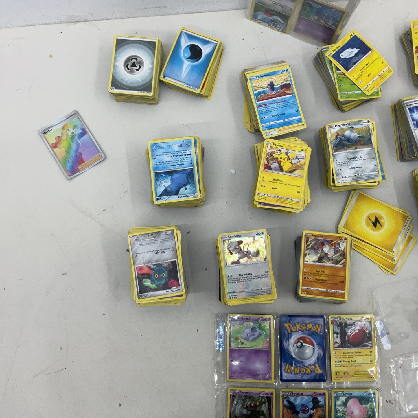 6 lbs Assorted Mixed Pokemon TCG Collectible Playing Trading Cards Preowned - Warehouse Toys