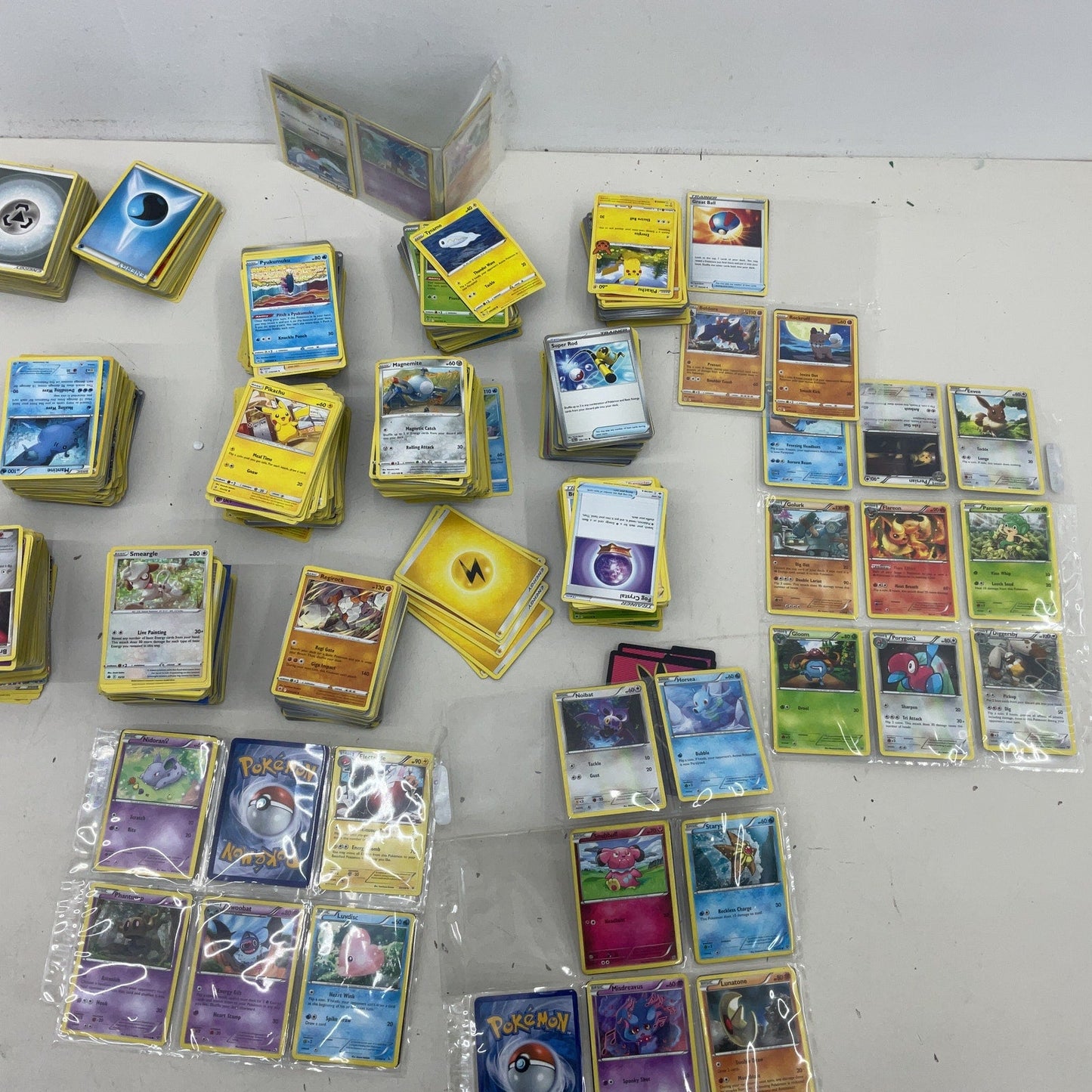 6 lbs Assorted Mixed Pokemon TCG Collectible Playing Trading Cards Preowned - Warehouse Toys