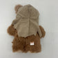 Vintage 1980s Kenner Star Wars Wicket the Ewok Brown Teddy Bear Plush Doll 80s