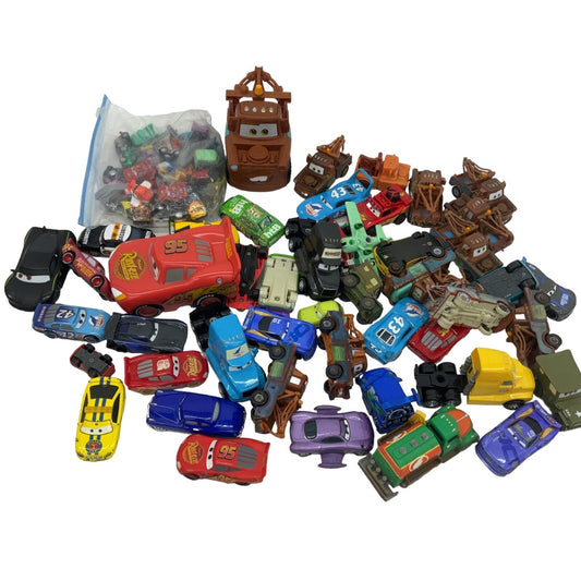 7 lbs Mattel Pixar Disney CARS Toy Car Vehicles Character Figures Preowned LOT - Warehouse Toys