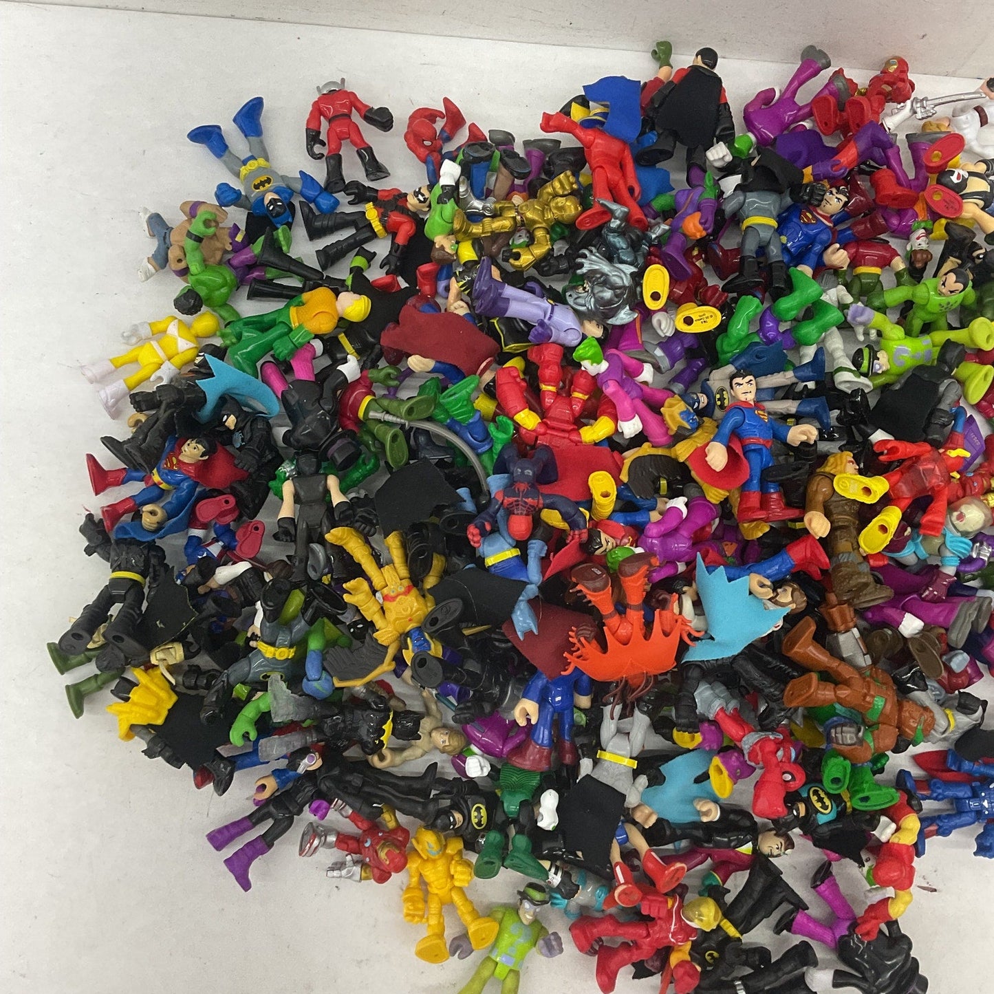 7 lbs Mixed Loose LOT Imaginext Fisher Price Super Hero DC Comics Toy Figures - Warehouse Toys