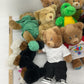 Preowned Mixed LOT 14 lbs BABW Build a Bear Workshop Stuffed Animals Plush Dolls