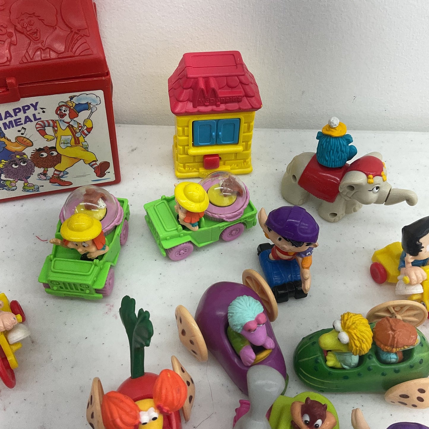 Vintage Mixed McDonalds & Others Happy Meal Toy Figures Preowned Bobby's World