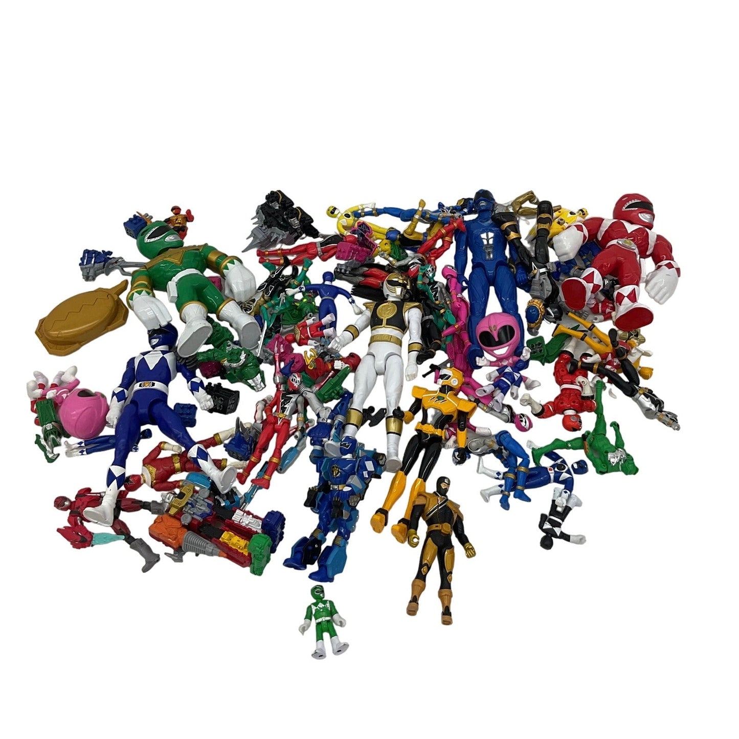 9 lbs Mixed Loose Action Figures Toys Mighty Morphin Power Rangers LOT Preowned - Warehouse Toys