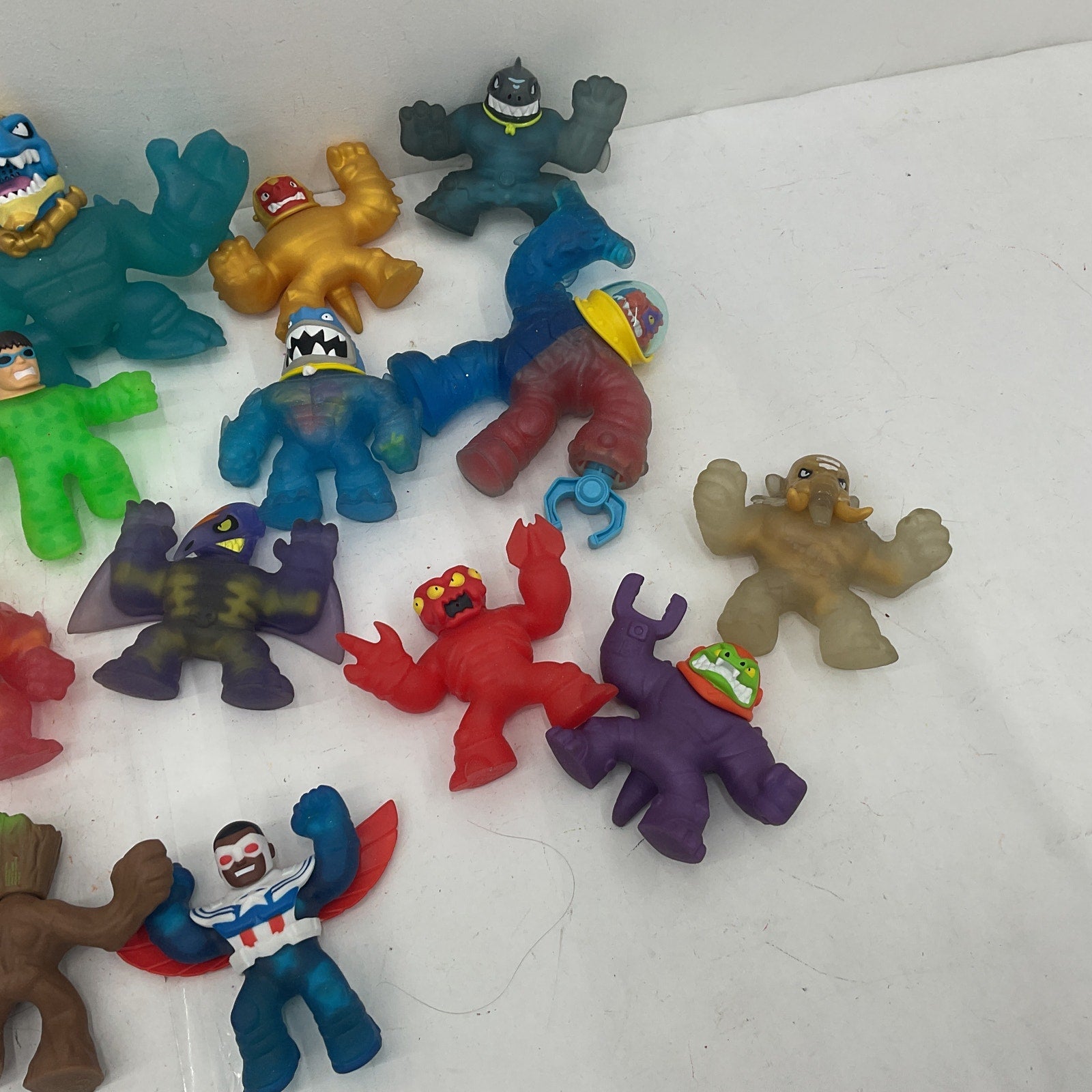 9 lbs Preowned Goo Jit Zu & Others Stretchy Blob Filled Action Figures Toys - Warehouse Toys