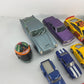 9lb Mixed Lot Vintage & New Model Race Cars Diecast Toy Vehicles Helmet Preowned - Warehouse Toys