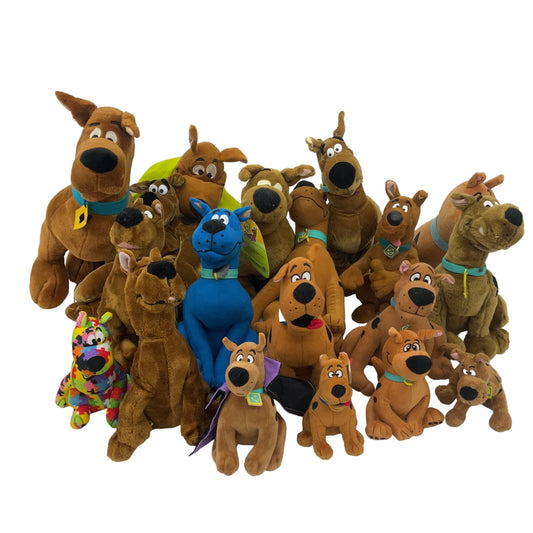 Preowned LOT 12 lbs Stuffed Animals Hanna Barbera Scooby Doo Plush Doll Mixed