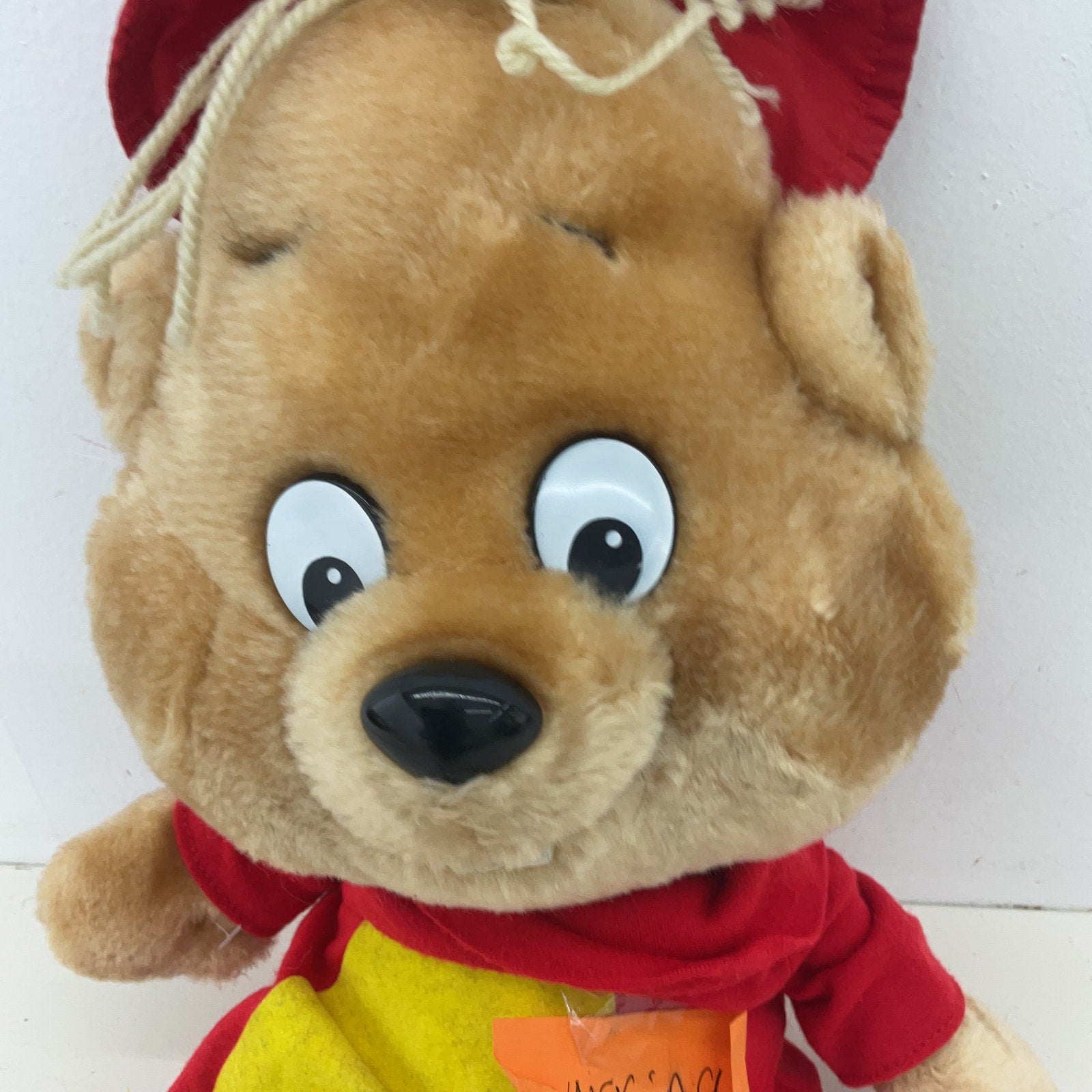 Alvin & the Chipmunks Plush Toy Vintage 1983 CBS Toys Large Talking Doll AS IS - Warehouse Toys