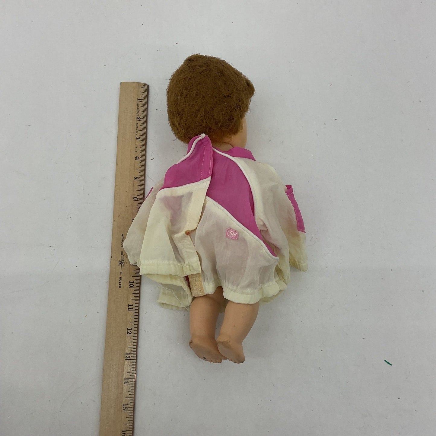 American Character Vintage Preowned Baby Doll Tiny Tears Caucasian Brunette - Warehouse Toys