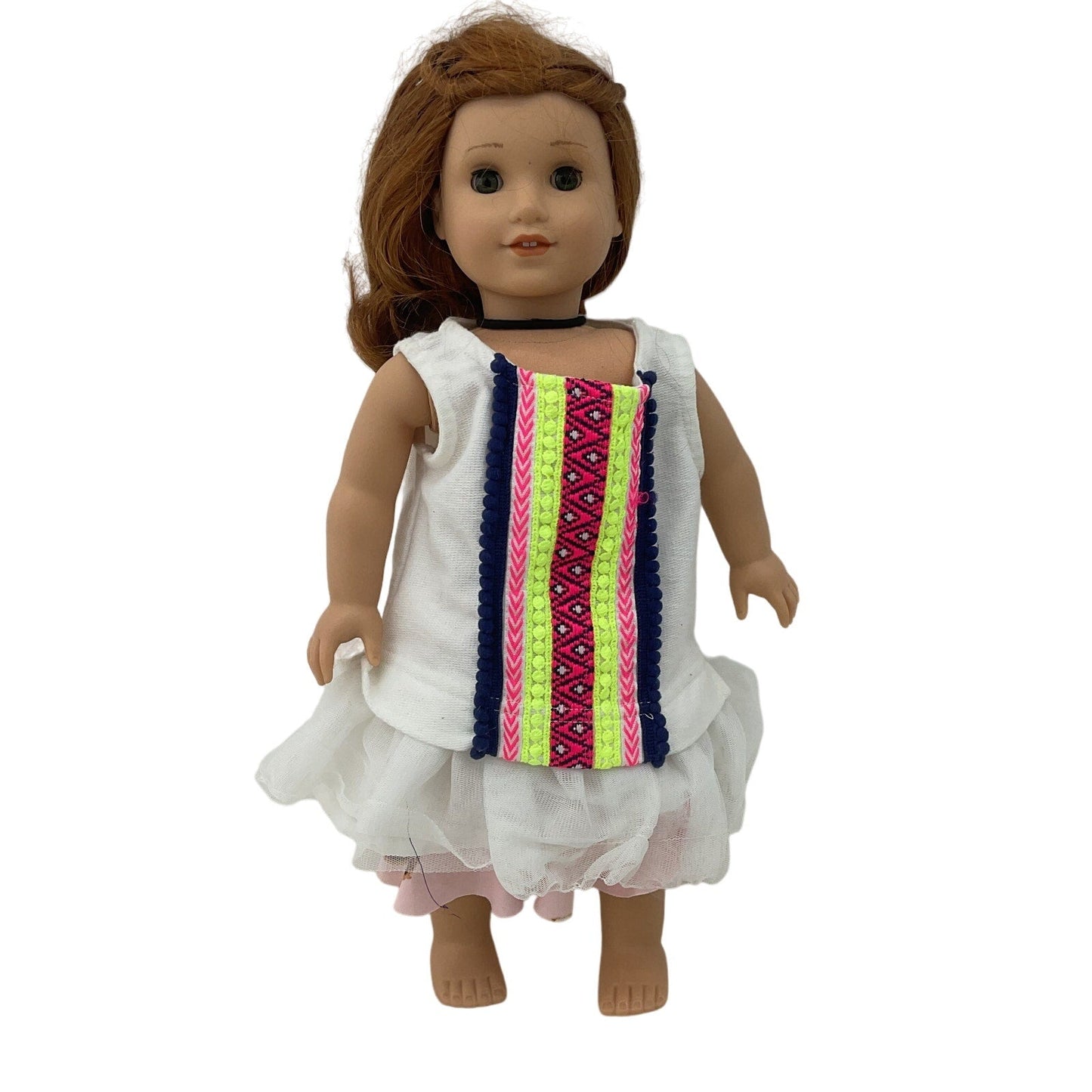 American Girl Doll Multicolor Preowned Little Girl Caucasian Brunette - Warehouse Toys