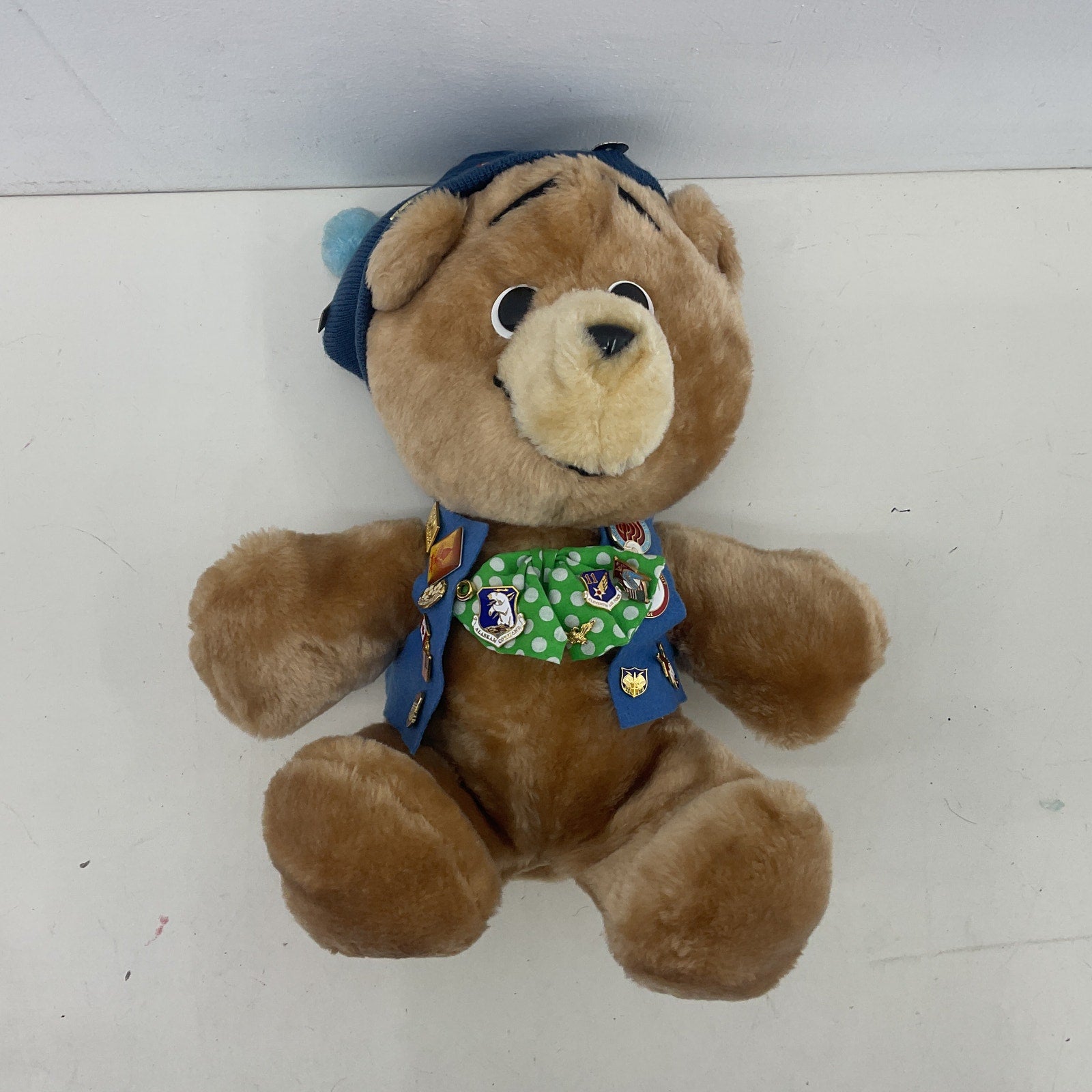 Animal Fair Brown Stuffed Animal - Preowned Vintage 1970s Ted E Bear Brown Plush - Warehouse Toys